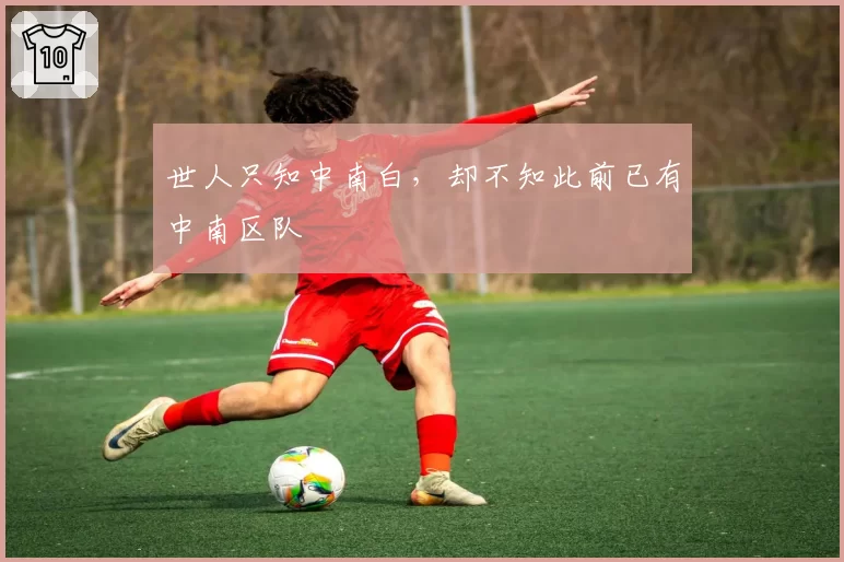 世人只知中南白,却不知此前已有中南区队